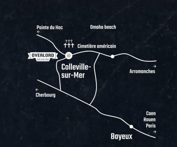 Au Coeur D'Omaha Beach - Colleville-Sur-Mer - Gite 1 Bagian luar foto